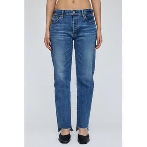 NEW MOUSSY harris straight jean in blue